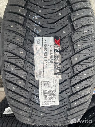 Yokohama IceGuard Stud IG65 275/45 R21 и 315/40 R21 110T