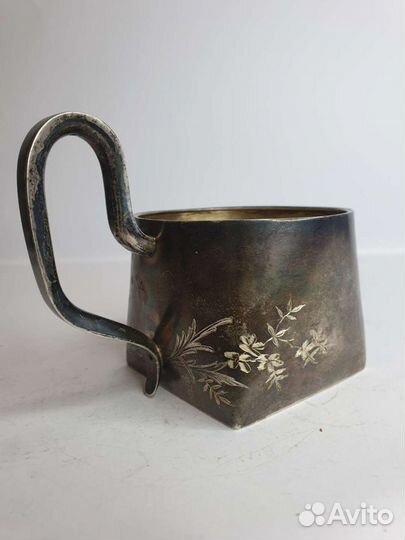 Подстаканник серебро 84 проба