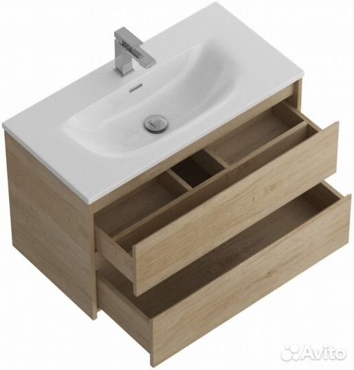 Мебель для ванной BelBagno Kraft-39-800-BB-8099-3-80 Rovere Nebrasca Nature