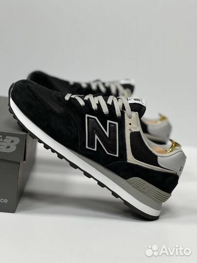 Кроссовки New balance 574 черный цвет