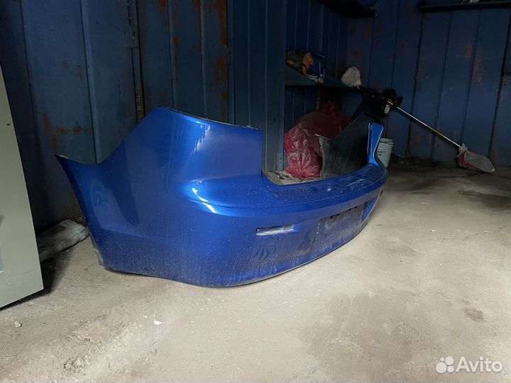 Задний бампер на mitsubishi lancer 10