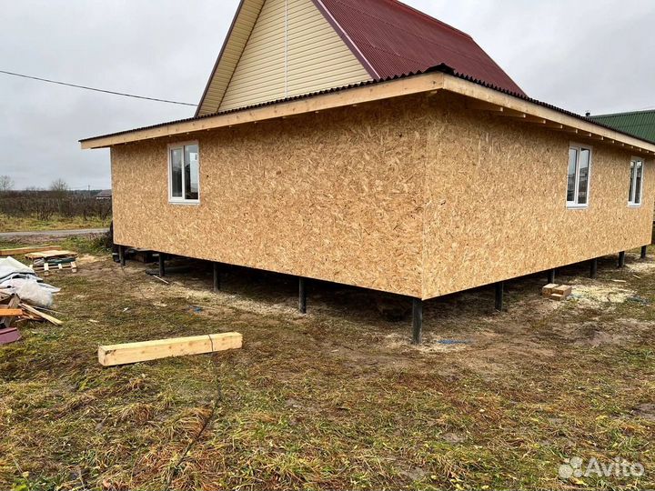 Строительство и ремонт пристройки к дому террасы