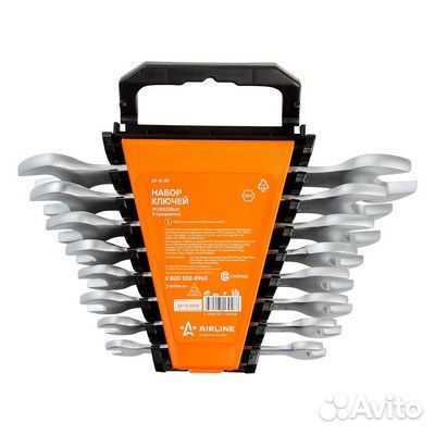 Набор ключей рожковых 8 предм. (8*10,10*12,12*13,1