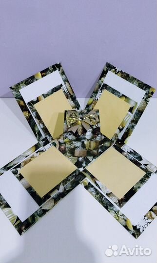 Коробка сюрприз раскладушка