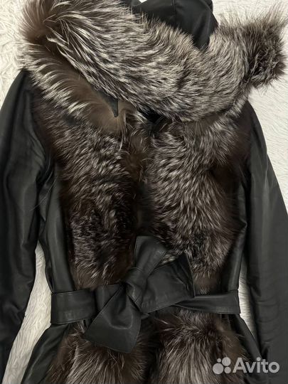 Куртка кожаная