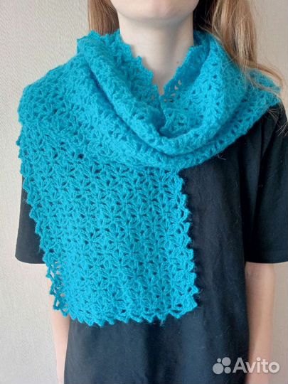 Шарф из ангоры