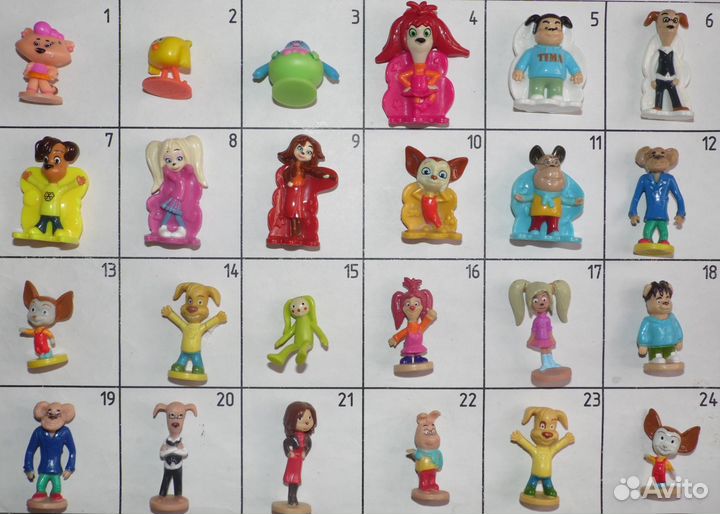 Киндеры из разных серий № 3