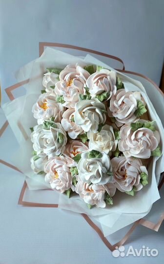 Букеты из зефира