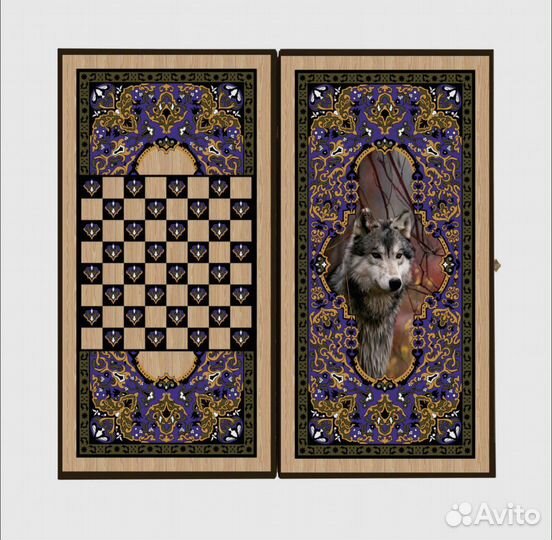 Нарды деревянные большие