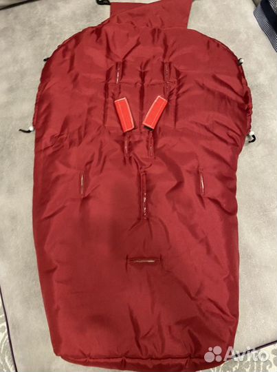 Конверт на овчине в коляску