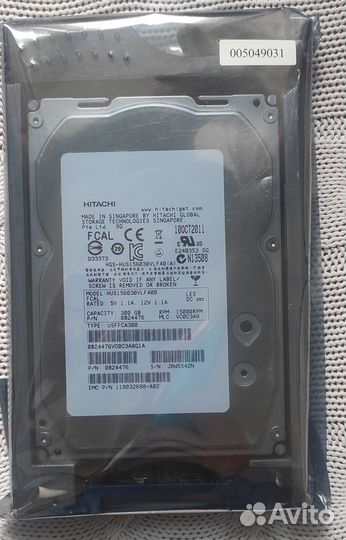 HDD EMC Hitachi 300GB 118032688-A02 0B24476