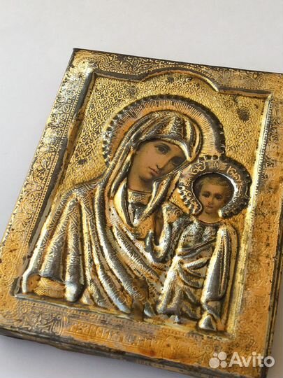 Икона Казанская Божия Матерь. До 1917 г