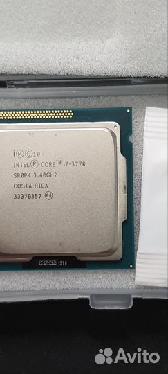 Intel Core i7 3770, 3.4 - 3.9 ghz, LGA1155