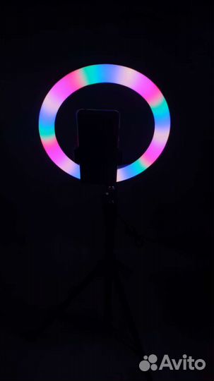 Кольцевая лампа со штативом 15 режима