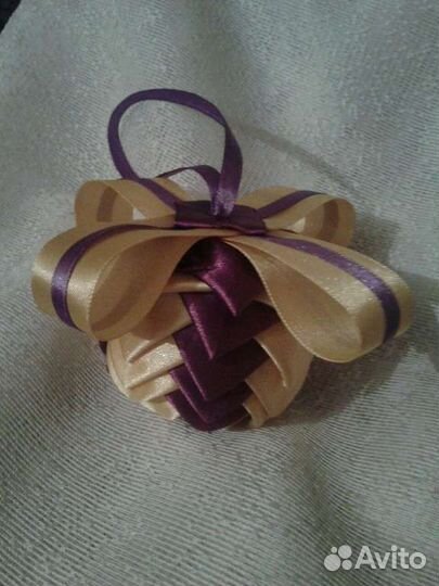 Новогодние шары ручной работы