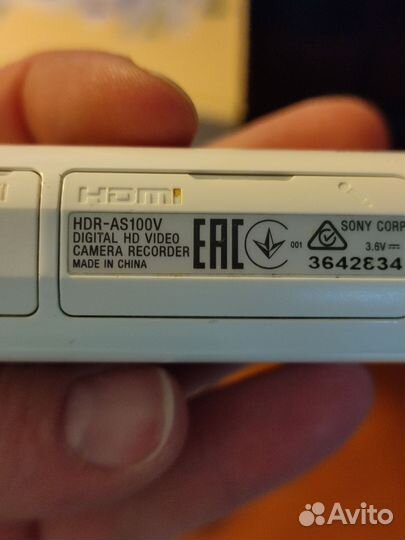 Sony hdr-AS100V