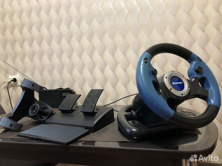 Игровой руль defender MX-V9 Vibration