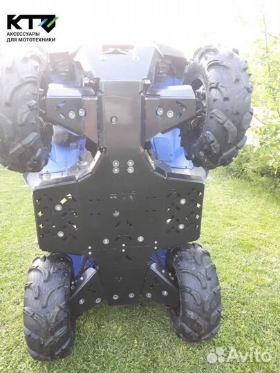 Защита днища на квадроцикл Yamaha Grizzli 700 (201