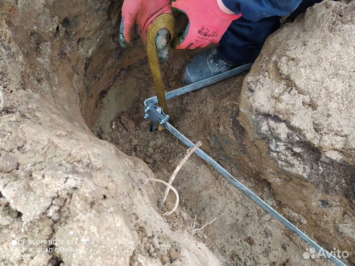 Контур заземления частного дома