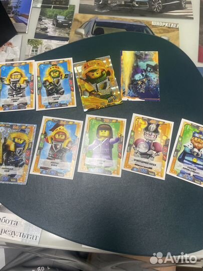 Карточки nexo knights