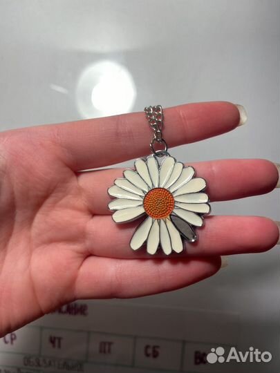 Кулон цветок