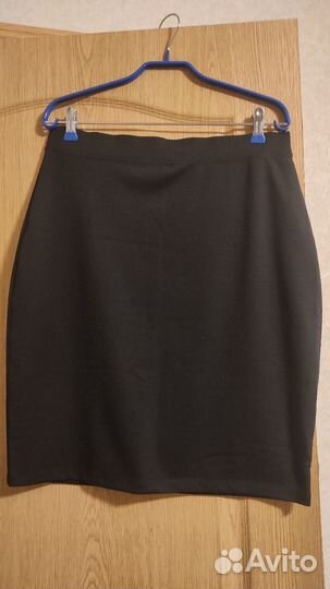 Юбка плотный трикотаж р 50