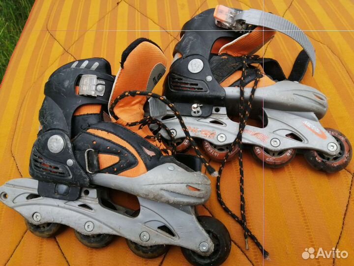 Роликовые коньки детские раздвижные