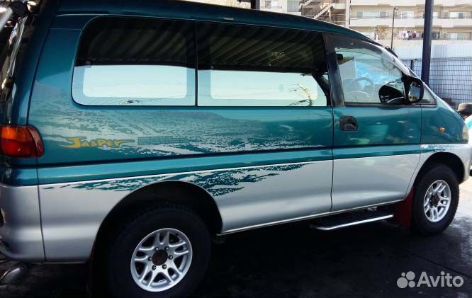 Delica, PE8W, 1997 г.в., 4M40, АКПП, 4WD