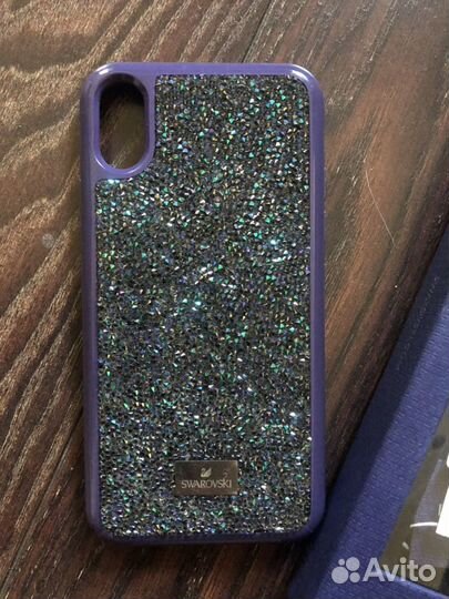 Чехол на айфон X Swarovski, оригинал
