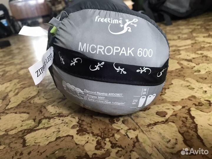 Спальники Freetime Micropak 600 и 1200