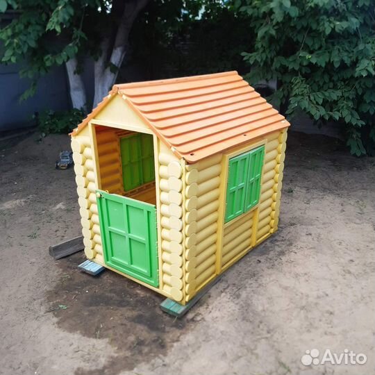 Детский игровой домик уличный