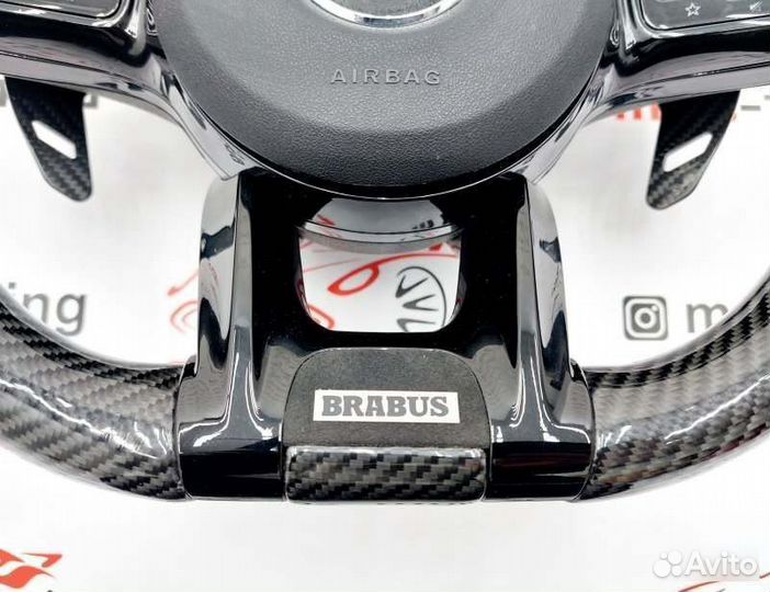 Руль B карбон Mercedes S-class W222 217 coupe купе