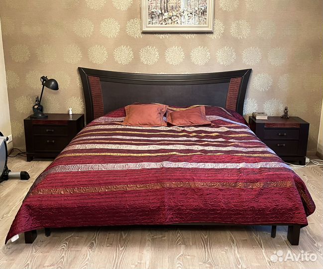 Кровать из дуба