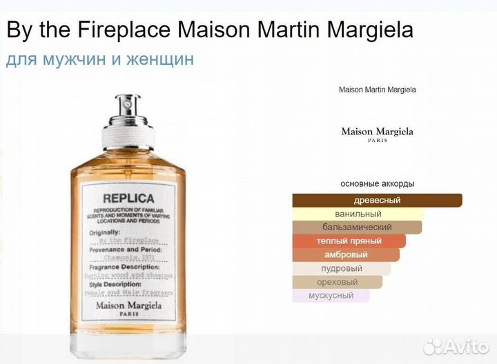 Maison margiela replica оригинал духи