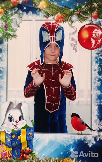 Костюм человек паук 116-122