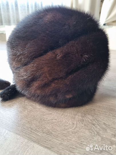 Шапка норковая женская бу