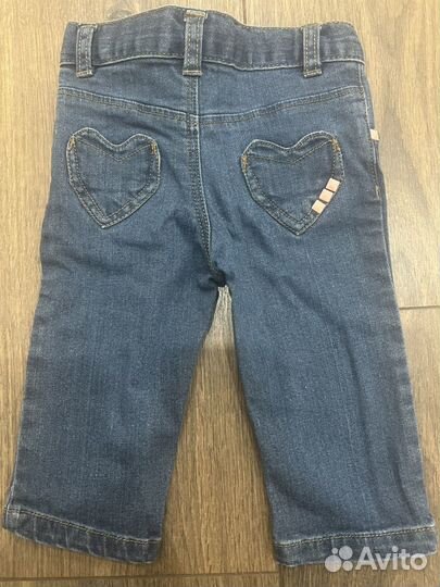 Джинсы для девочки 68 см