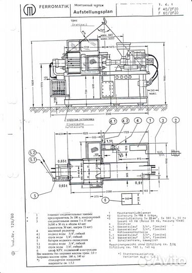 Термопластавтомат тпа Klockner Ferromatik Desma F