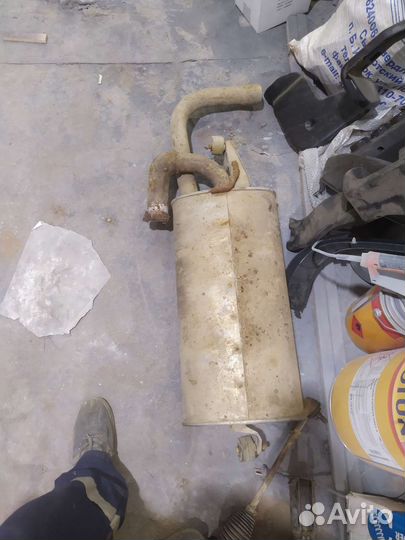 Глушитель митсубиси asx