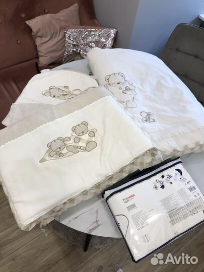 Набор постельного белья для новорожденных