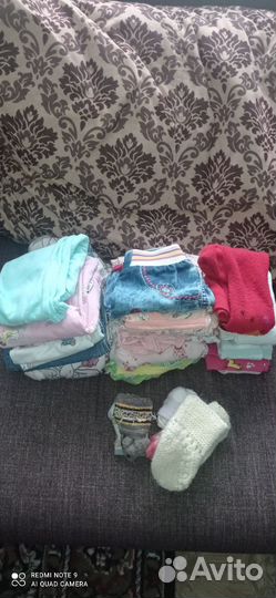 Детские вещи пакетом 74 80