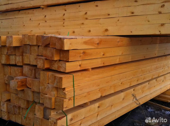 Строганный брус 90х90х6000мм, гост, опт