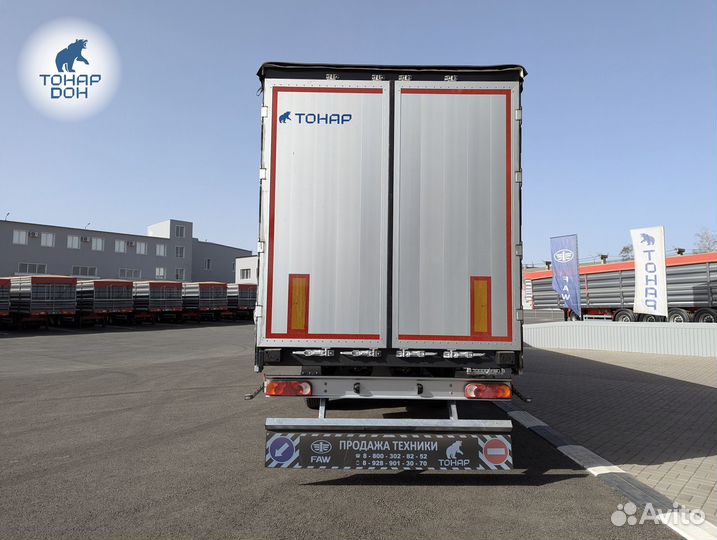 Полуприцеп шторно-бортовой Тонар T4-16V (97882), 2024