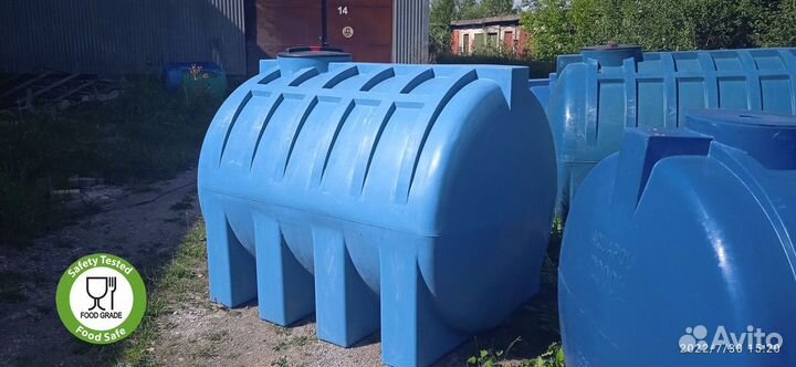 Емкость кубовая 3000 / гарантия 5 лет / еаэс