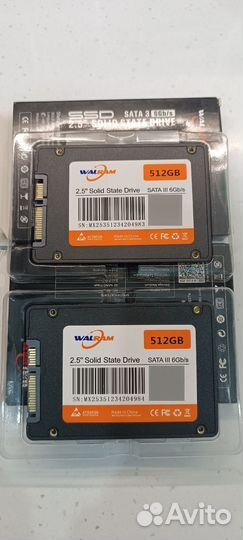 Жесткий диск walram SSD 512GB SATA 3