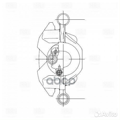 Суппорт торм. для а/м Mazda 6 (02) перед. лев