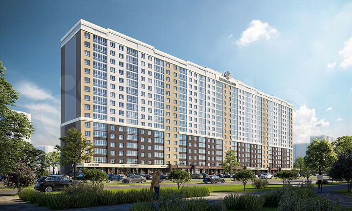 2-к. квартира, 48,5 м², 2/16 эт.