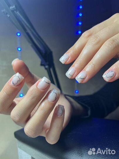 Маникюр Наращивание ногтей Покрытие гель лак