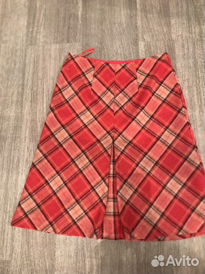 Юбка женская в клетку