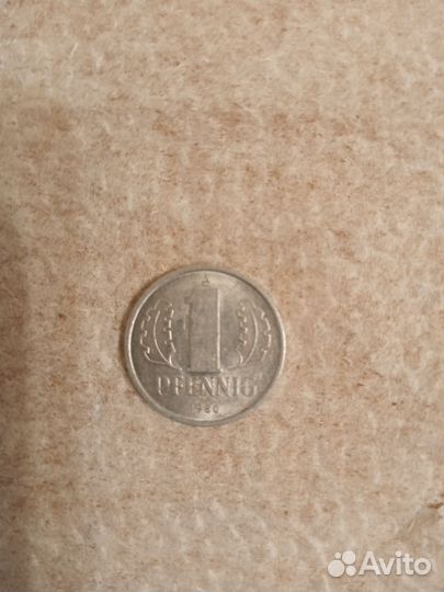 Монета германской демократической республики